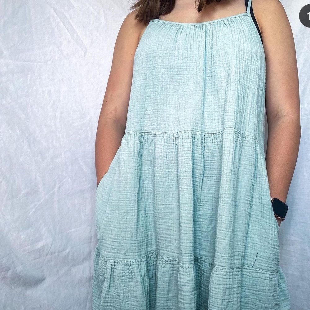 Universal thread aqua sundress 🦋